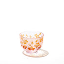 [CHOUKOKU GLASSES (CARVING) YUME GLASS] SAKURA SAKE CUP (CAPACITY80ML) | TABLEAU
