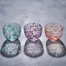 [CHOUKOKU GLASSES (CARVING) YUME GLASS] SAKURA SAKE CUP (CAPACITY80ML) | TABLEAU