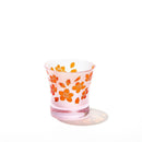 [CHOUKOKU GLASSES (CARVING) YUME GLASS] SAKURA SAKE CUP (CAPACITY90ML) | TABLEAU