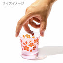 [CHOUKOKU GLASSES (CARVING) YUME GLASS] SAKURA SAKE CUP PAIR(CAPACITY 90ML) | TABLEAU