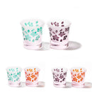 [CHOUKOKU GLASSES (CARVING) YUME GLASS] SAKURA SAKE CUP PAIR(CAPACITY 90ML) | TABLEAU