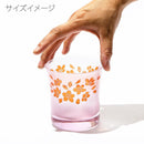 [CHOUKOKU GLASSES (CARVING) YUME GLASS] SAKURA OLD-FASHIONED GLASS | TABLEAU
