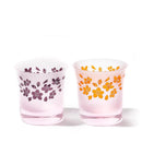 [CHOUKOKU GLASSES (雕刻) YUME GLASS] 櫻花老式玻璃杯一對|畫面