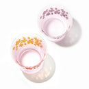 [CHOUKOKU GLASSES (雕刻) YUME GLASS] 櫻花老式玻璃杯一對|畫面