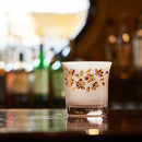 [CHOUKOKU GLASSES (雕刻) YUME GLASS] 櫻花老式玻璃杯一對|畫面