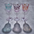 [CHOUKOKU GLASSES (CARVING) YUME GLASS] SAKURA WINE GLASS | TABLEAU