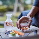 【雕花玻璃杯（雕刻）夢玻璃杯】清酒櫻花三件套 |畫面