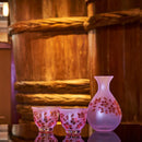 【雕花玻璃杯（雕刻）夢玻璃杯】清酒櫻花三件套 |畫面