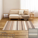 [RUG / CARPET] STRIPED PATTERN MACHINE WASHABLE QUICK-DRY LIGHTWEIGHT FUIN | TATAMI, CARPET | HAGIHARA