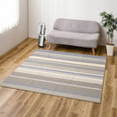 [RUG / CARPET] STRIPED PATTERN MACHINE WASHABLE QUICK-DRY LIGHTWEIGHT FUIN | TATAMI, CARPET | HAGIHARA