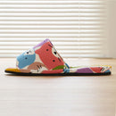 [SLIPPERS] IGUSA (JAPANESE RUSH) HAPPY CAT | HAGIHARA