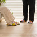 [SLIPPERS] IGUSA (JAPANESE RUSH) HAPPY CAT | HAGIHARA