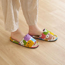 [SLIPPERS] IGUSA (JAPANESE RUSH) HAPPY CAT | HAGIHARA