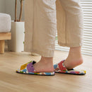 [SLIPPERS] IGUSA (JAPANESE RUSH) HAPPY CAT | HAGIHARA