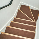 [STAIR MATS] SELF-ADHESIVE PITARO SET OF 17 (15 STAIR MATS + 2 LANDING MATS) | TATAMI, CARPET | HAGIHARA