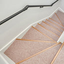 [STAIR MATS] SELF-ADHESIVE PITARO SET OF 17 (15 STAIR MATS + 2 LANDING MATS) | TATAMI, CARPET | HAGIHARA