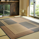 [RUG / CARPET] IGUSA (JAPANESE RUSH) UKYO NONWOVEN BACKING | TATAMI, CARPET | HAGIHARA