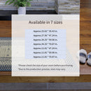 [พรมเช็ดเท้า] IGUSA (JAPANESE RUSH) MAT ENTRANCE MAT (NONWOVEN BACKING) ERUMODO | ทาทามิ พรม | ฮากิฮาระ