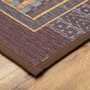 [พรมเช็ดเท้า] IGUSA (JAPANESE RUSH) ENTRANCE MAT (NONWOVEN BACKING) ORIENTARU | ทาทามิ พรม | ฮากิฮาระ