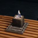 [FIRE PIT STAND] TOUGA TABLETOP FIRE PIT | KIKUMA KAWARA (TILE) | MONOZKU