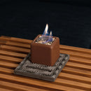 [FIRE PIT STAND] TOUGA TABLETOP FIRE PIT | KIKUMA KAWARA (TILE) | MONOZKU