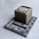 [FIRE PIT STAND] TOUGA TABLETOP FIRE PIT | KIKUMA KAWARA (TILE) | MONOZKU