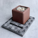 [FIRE PIT STAND] TOUGA TABLETOP FIRE PIT | KIKUMA KAWARA (TILE) | MONOZKU