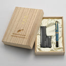 [FOUNTAIN BRUSH PEN] YUME GINGA – WAJIMA NURI (LACQUERWARE) FINE | CALLIGRAPHY SUPPLIES & BRUSH PENS | KURETAKE