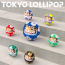 [DARUMA (FIGURINE)]  TLP DARUMA -CHARM SILVER- | HARIKO (Papier-mâché) | TOKYO LOLLIPOP