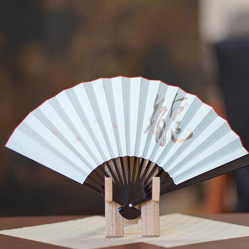 [ 手扇] 女人的 S - 佐迪亞克 Folding Fan Tatsu 黑色彩繪天庫 | 江頭民宿