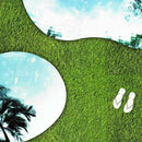 [PICNIC BLANKET] RAIN RAIN GO AWAY (LARGE) LEISURE MAT | DYEING | ASAKURA SENPU