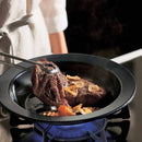 [IRON FRYING PAN] JIU M HANDLE SET (WALNUT) | METAL PROCESSING| JIU10