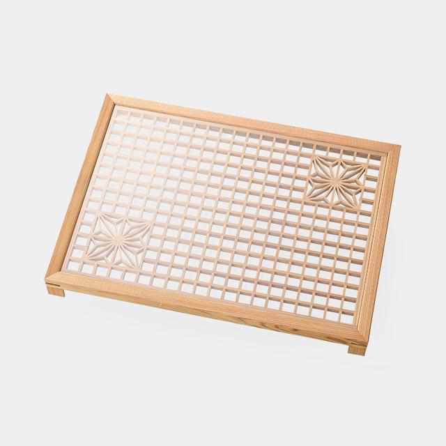 [TRAY] JAPANESE SET HEMP LEAF (M) | KUMIKO