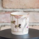 [MUG (CUP)] OKURA ART CHINA MERRY-GO-ROUND MUG(PINK) | CERAMICS
