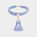 [PET SUPPLY] CAT NECKLACE & EARRINGS SET GINKAKU | NAKANO ISUKE | KYOTO BUDDHIST BEADS