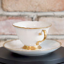 [MUG (CUP)] OKURA ART CHINA WHITE MASTERPIECE CUP & SAUCER | CERAMICS