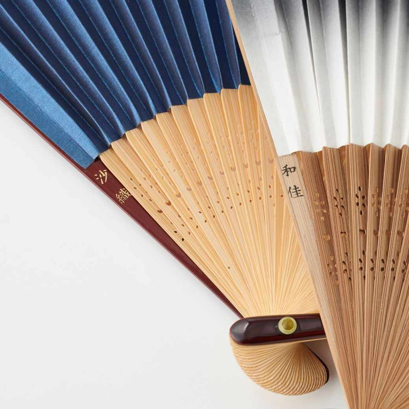 [ตัวเลือก] การแกะสลักพัดลม Kyoto Folding Fans | Ohnishi Tsune Shoten ・ อุทิศ