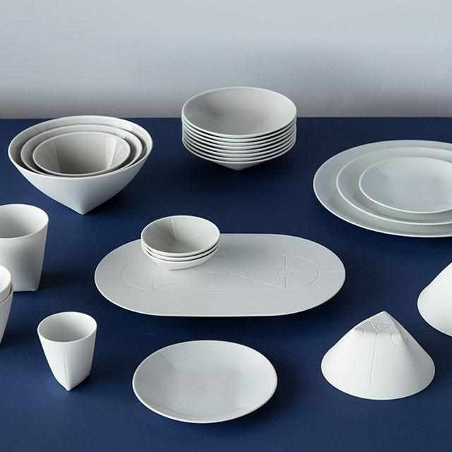 【大盤（拼盤）】2016/Christian Haas Plate 180（白色）| Imari Arita瓷器