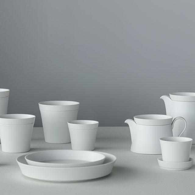 [ Mug （Cup）] 2016/ Ingegerd Raman Teacup M （White Matte） | Imari-Arita Wares