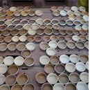 [큰 접시 (모 둠 판)] 2016 / Kirstie van Noort Plate 250 (회색 점토) | Imari Arita 도자기