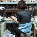 [LARGE PLATE (PLATTER)] PAULINE DELTOUR SAUCER (DARK BLUE) | 2016/ | IMARI-ARITA WARES