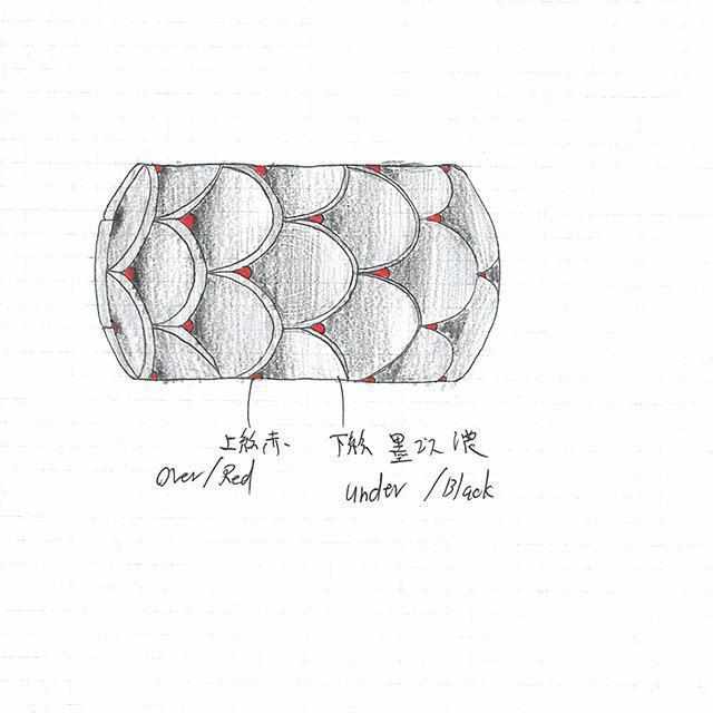 [Accessory] 2016/Saskia Diez Bracelet Drake Cuff No1 (Gold Scale) | Imari-Arita Wares