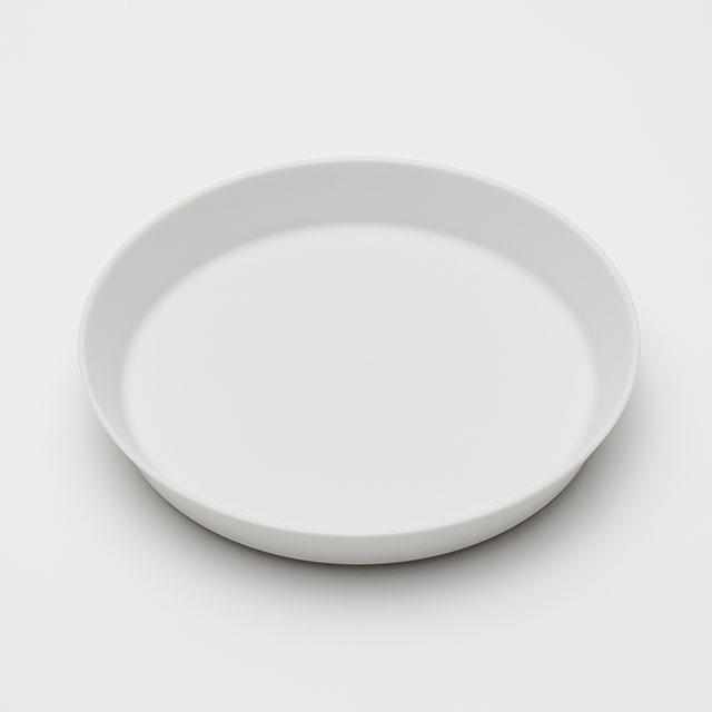 [대형판 (Platter)] 2016/Ingegerd Raman Plate 210 (White Matte) | Imari-Arita Wares