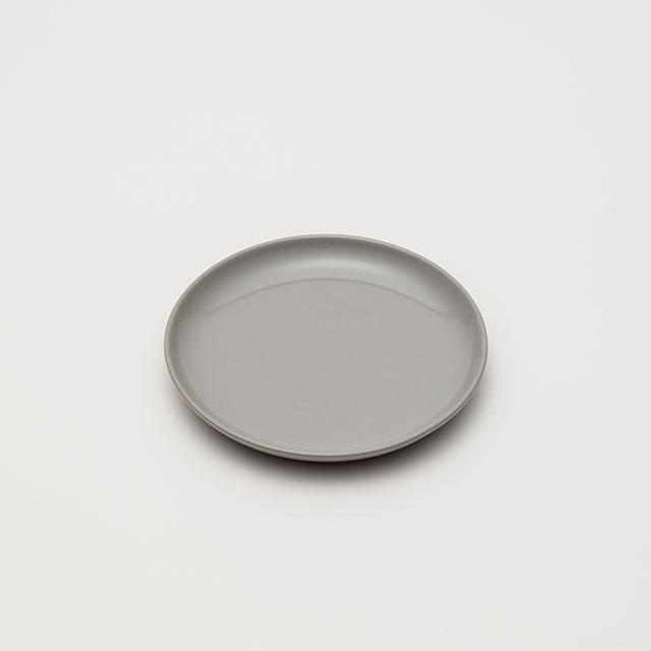 [Small Dish (Plate)] 2016/Leon Ransmeier Plate 140 (Gray) | Imari-Arita Wares
