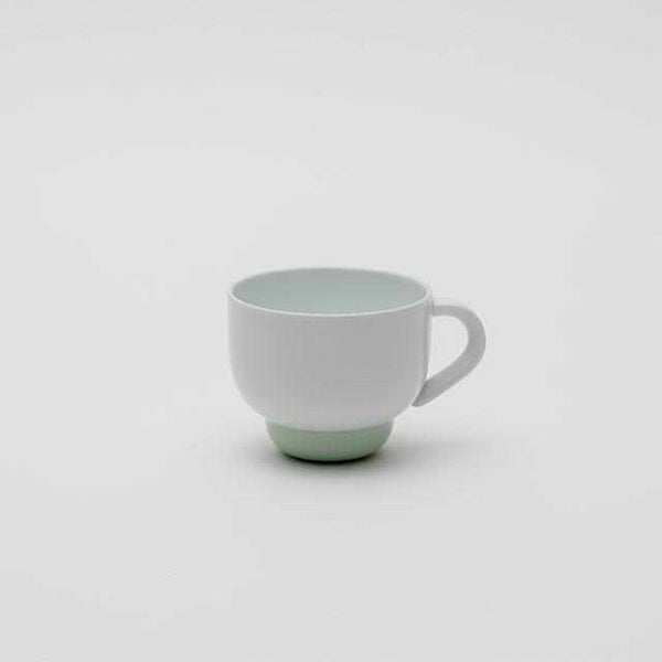 [แก้ว (ถ้วย)] Pauline Deltour Teacup (White-Celadon) | 2016/ | Imari-Arita Wares