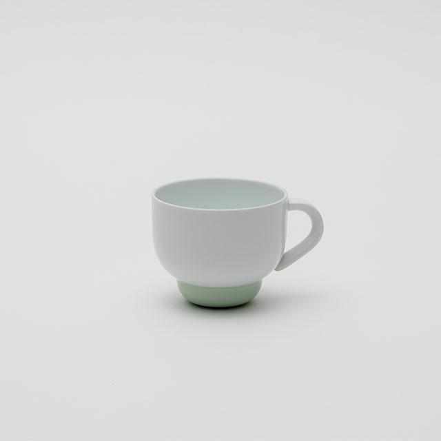 [MUG（杯）] 2016 / PAULINE DELTOUR TEACUP（White-Celadon）| imari-arita商品