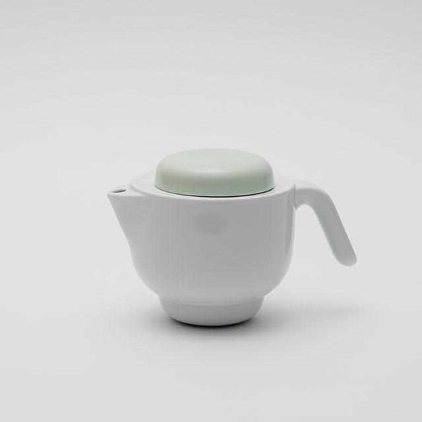 [ถ้วยชาญี่ปุ่น] Teapot Pauline Deltour (Celadon-White) | 2016/ | Imari-Arita Wares