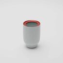[VASE] PAULINE DELTOUR VASE S (RED-WHITE-WHITE) | 2016/ | IMARI-ARITA WARES