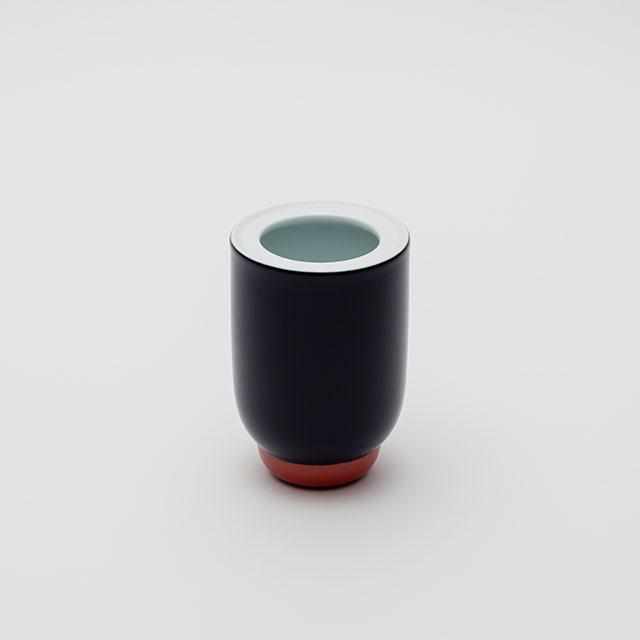 【花瓶】2016/Pauline Deltour花瓶S（白色-深藍色-紅色）| Imari Arita瓷器