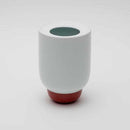 [VASE] PAULINE DELTOUR VASE L (WHITE-WHITE-RED) | 2016/ | IMARI-ARITA WARES